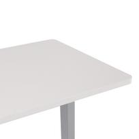 Stalviršis reguliuojamo aukščio stalui ERGO, 140x70x2,5 cm, balta