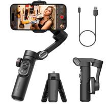 Mobiliojo telefono karkaso stabilizatorius 3 ašių sulankstomas karkasas, skirtas „iPhone“ ir „Android“ – „Smart XE Gimbal“ su fokusavimo rato stabilizatoriumi