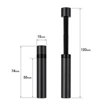 Vaizdo plokštės GPU teleskopinis laikiklis JUODAS 74-120mm (atrama, support, anti-bend)