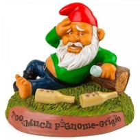 Garden gnome drunk nykštukas girtas humoras