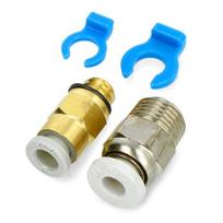 Dviejų Creality pneumatinių jungčių rinkinys - 2.5mm ir 4mm