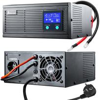 Extralink Piorun 1500VA|1200W | Maitinimo inverteris | grynoji sinusoidė, akumuliatoriaus įtampa 24V DC, Native