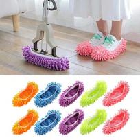 10 vnt. Mop šlepetės grindų valymui Mop kojinės Moteriškos valymo kojinės kojoms Kojų mop šlepetės Dulkių šalinimo šlepetės Dulkių mopavimo batai