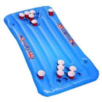 Beer Pong Pool Game - Pripučiamų čiužinių alkoholio baseino žaidimas