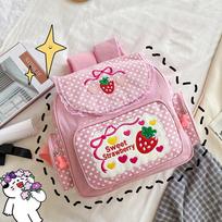 „Sweet Strawberry“ maža kuprinė moterims, dvejopo naudojimo mergaičių mokykliniai krepšiai, skirti paauglėms, studentėms „Kawaii“ mini kelioninės kuprinės kuprinė CHINA