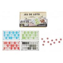 Loto stalo žaidimas - Medinė žaidimų rinkinio dėžutė