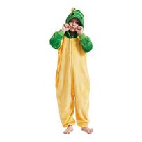 Yoda Onesie For Kids Kigurumi Pjamas Halloween Christmas Cosplay Costume 4 smėlis