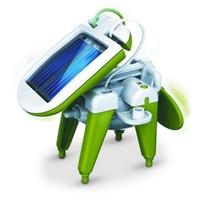 Saulės robotas 6-in-1 : garlaivis, vėjo malūnas, automobilis, šūdas