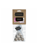 Acappella Automobilio kvapas, pakabinami kvapieji mediniai rutulėliai Car perfume Wooden Balls Vanilė