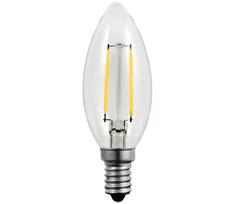 LED elektros lemputė FILAMENT C37 E14/2W/230V 3000K