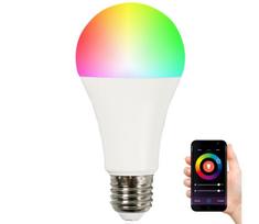 RGBW LED pritemdoma elektros lemputė A65 E27/11W/230V 2700-6500K Wi-Fi Tuya