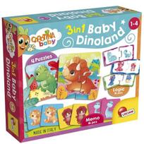 Dinoland - Švietimo žaidimai - CAROTINA BABY - Dėlionės, Atminties žaidimai, Asociacijos