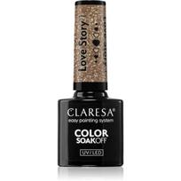 Claresa SoakOff UV/LED Color Love Story gelinis nagų lakas atspalvis 1 5 g