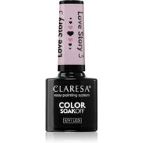Claresa SoakOff UV/LED Color Love Story gelinis nagų lakas atspalvis 3 5 g