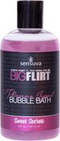 Sensuva Big Flirt Aphrodisiac vonios putos (237 ml) - Sweet Secrets