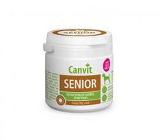 Canvit Senior N100 vitaminų tabletės senyvo amžiaus šunims, 100 g