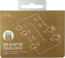 UNIQ Sim Adapteris Traveller Kit 7in1 kortelių alikiklis