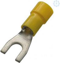 Fork cable lug insulated  4.0-6.0 M 5 JIS 370322 | 4011923606824
