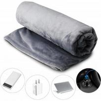 Elektrinė šildanti antklodė 150 x 80 cm su 3 temperatūros nustatymais USB