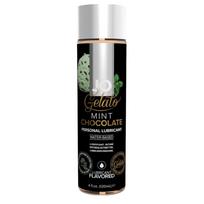 System JO - Gelato mėtų ir šokolado vandens pagrindo lubrikantas (120 ml)
