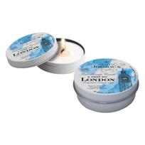 Petits Joujoux London - masažo žvakė - rabarbarų ir gintaro kvapas - 43 ml