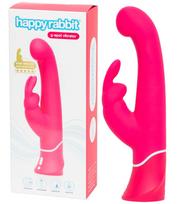 Happyrabbit - G taško vibratorius su klitorio stimulatoriumi
