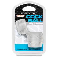 Perfect Fit - SilaSkin varpos žiedas ir kapšelio tempimo žiedas (baltas)
