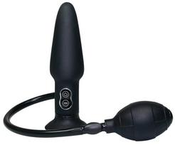 You2Toys True Black - analinis pripučiamas vibratorius - juodas