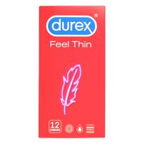 Durex Feel Thin - ploni prezervatyvai - natūralus pojūtis - 12 vnt
