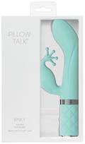 Pillow Talk Kinky - įkraunamas, 2 varikliukų G taško vibratorius (turkio spalvos)