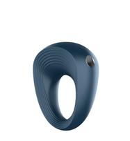 Satisfyer Power Ring - vibruojantis vandeniui atsparus penio žiedas - pilkas