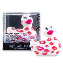 My Duckie Romance 2.0 - vandeniui atsparus klitorio vibratorius (baltai rožinis)