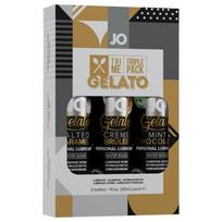 System JO - System Gelato - skonio lubrikantų rinkinys (3 x 30 ml)
