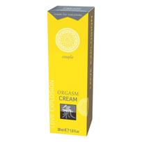 HOT - Shiatsu Orgasm - uniseks švelniai dilgčiojantis intymus kremas (30 ml)