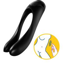 Satisfyer Candy Cane - dvigubas klitorio ir G taško vibratorius