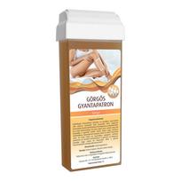 Vaško kasetė su plačiu voleliu (100ml) - geltona