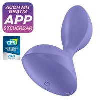 Satisfyer Sweet Seal - programėle valdomas analinis vibratorius (violetinis)