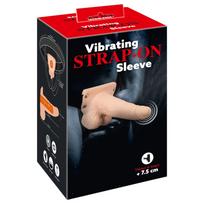 You2Toys - tuščiaviduris prisegamas vibratorius - kūno spalvos