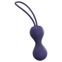 Love to Love Joia - dvigubas geišos kamuoliukas (violetinis)