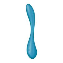 Satisfyer G-spot Flex 5 - programėle valdomas G taško vibratorius (žalias)