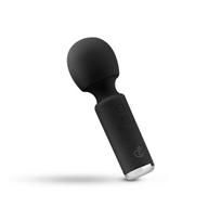 Easytoys Wonder Wand - įkraunamas mini masažuoklis vibratorius - juodas