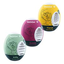 Satisfyer Egg RBF - masturbatorių rinkinys vyrams - 3 vnt.