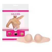 Bye Bra - lipnus push up liemenėlė - kūno spalvos