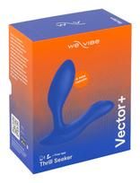 We-Vibe Vector+ - programėle valdomas analinis vibratorius (mėlynas)