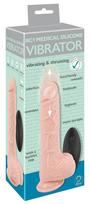 You2Toys - Medical RC - stumiantis‑besisukantis vibratorius (natūralios spalvos)