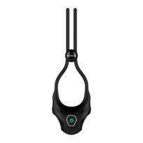 Nexus Forge - vibruojantis reguliuojamas penio žiedas - juodas