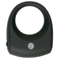 Easytoys - vibruojantis penio žiedas - juodas