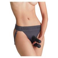 Strap-on-me - apatiniai prisegamam dildo, XS-XXL (pilki)