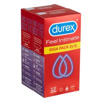Durex Feel Intimate - ploni prezervatyvai - 2x12 vnt. pakuotė