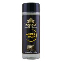 HOT - masažinis aliejus odos priežiūrai - gintaro ir muskuso kvapas - 100 ml